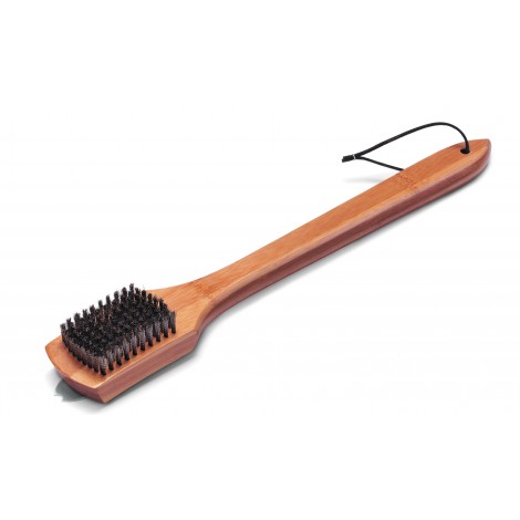 Brosse pour BBQ avec manche en bambou 46 cm 
