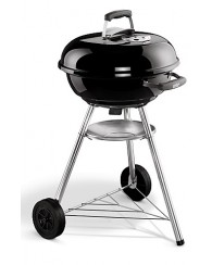 Compact Charcoal Grill Ø47cm, black