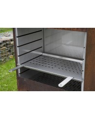 Plaque pour grillade barbecue cheminée